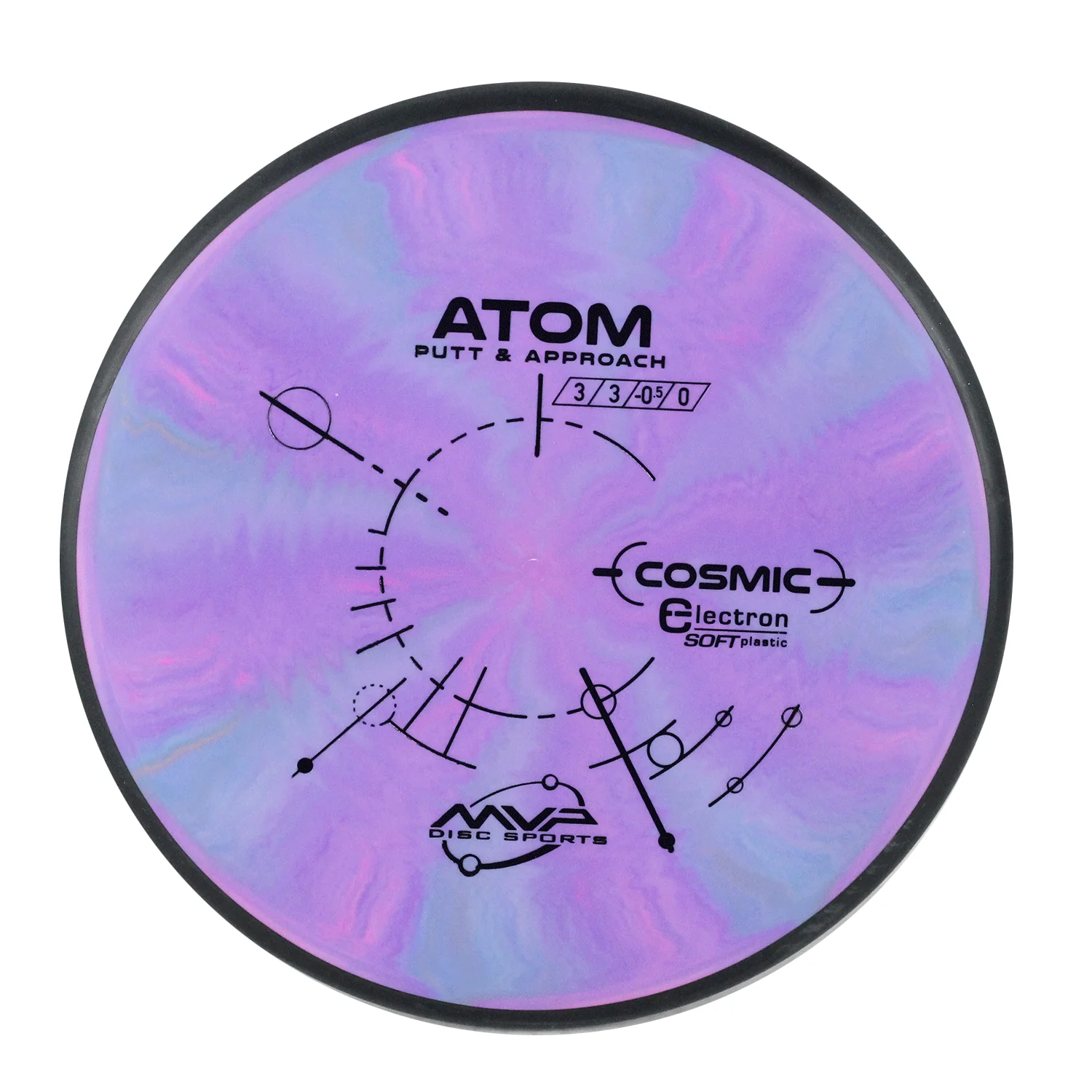MVP Disc Golf Cosmic Electron Atom Soft Putter 3/3/0/1 - Choose Exact Disc - Image 11