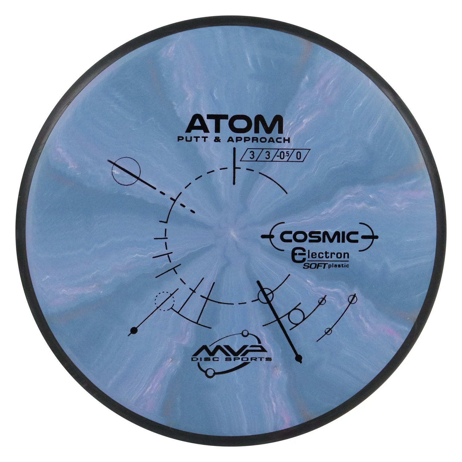MVP Disc Golf Cosmic Electron Atom Soft Putter 3/3/0/1 - Choose Exact Disc - Image 12