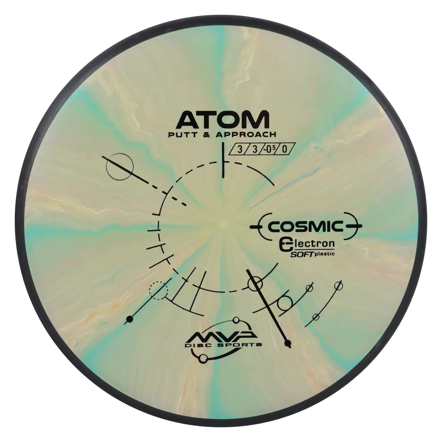 MVP Disc Golf Cosmic Electron Atom Soft Putter 3/3/0/1 - Choose Exact Disc - Image 13