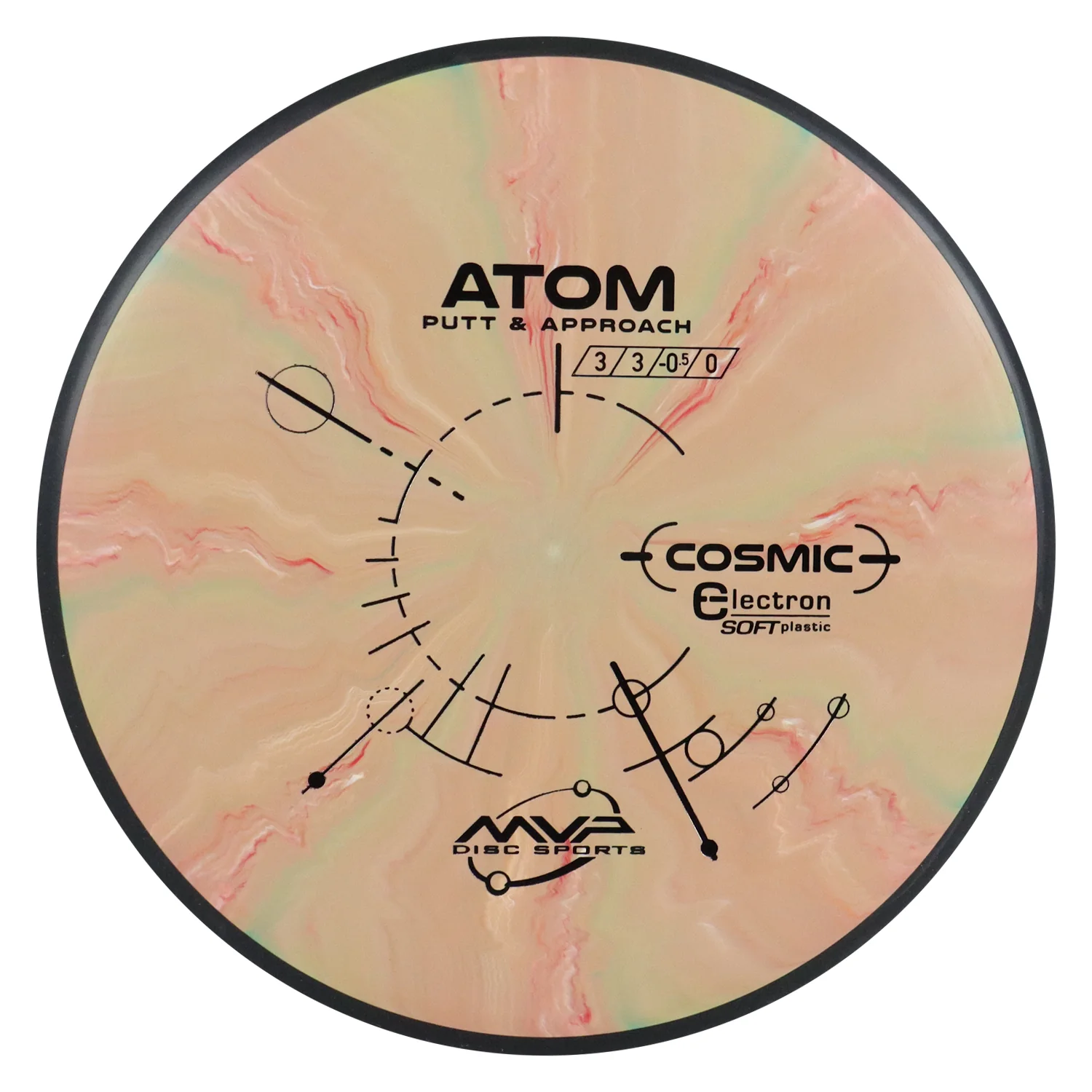 MVP Disc Golf Cosmic Electron Atom Soft Putter 3/3/0/1 - Choose Exact Disc - Image 17