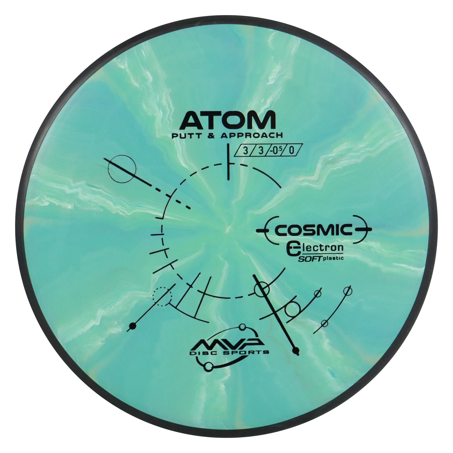 MVP Disc Golf Cosmic Electron Atom Soft Putter 3/3/0/1 - Choose Exact Disc - Image 19