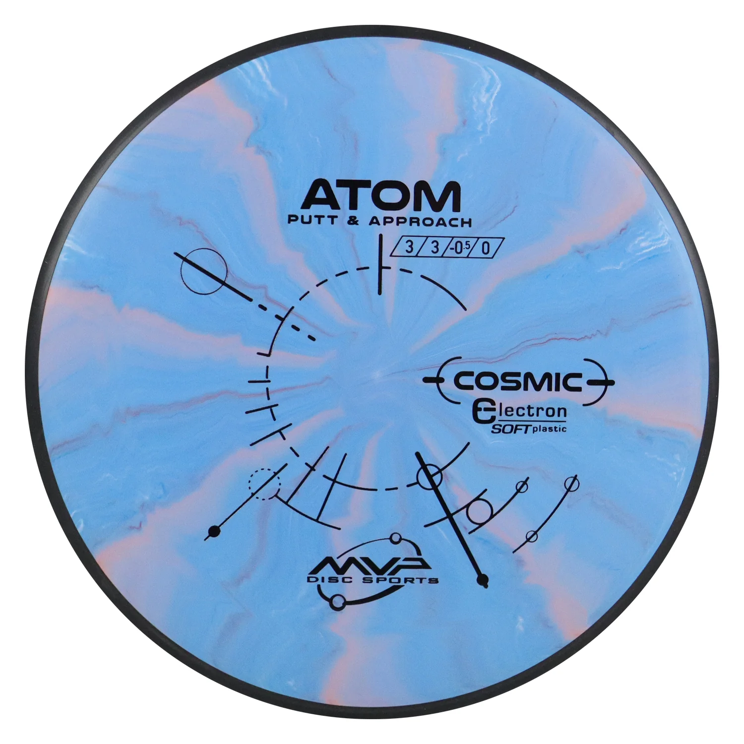 MVP Disc Golf Cosmic Electron Atom Soft Putter 3/3/0/1 - Choose Exact Disc - Image 20