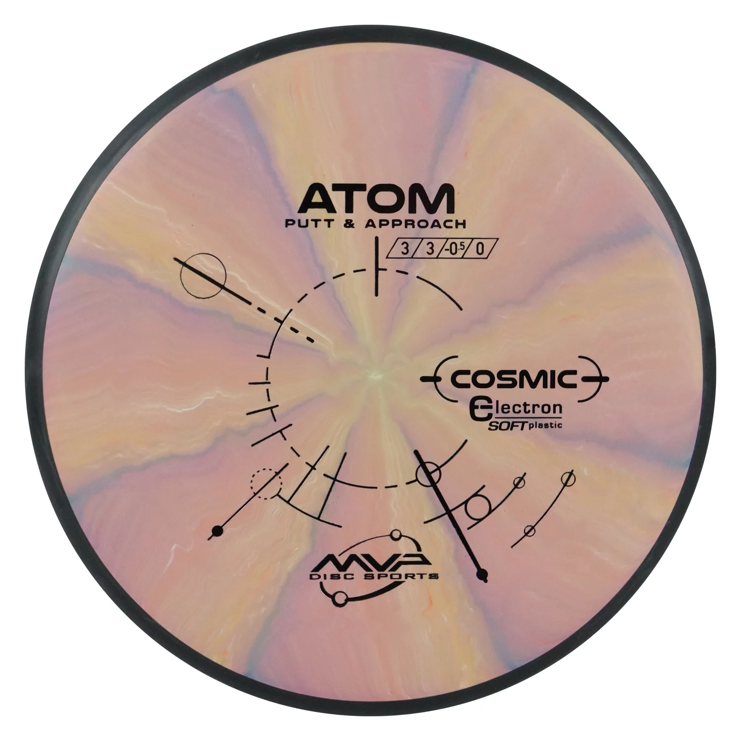 MVP Disc Golf Cosmic Electron Atom Soft Putter 3/3/0/1 - Choose Exact Disc - Image 9