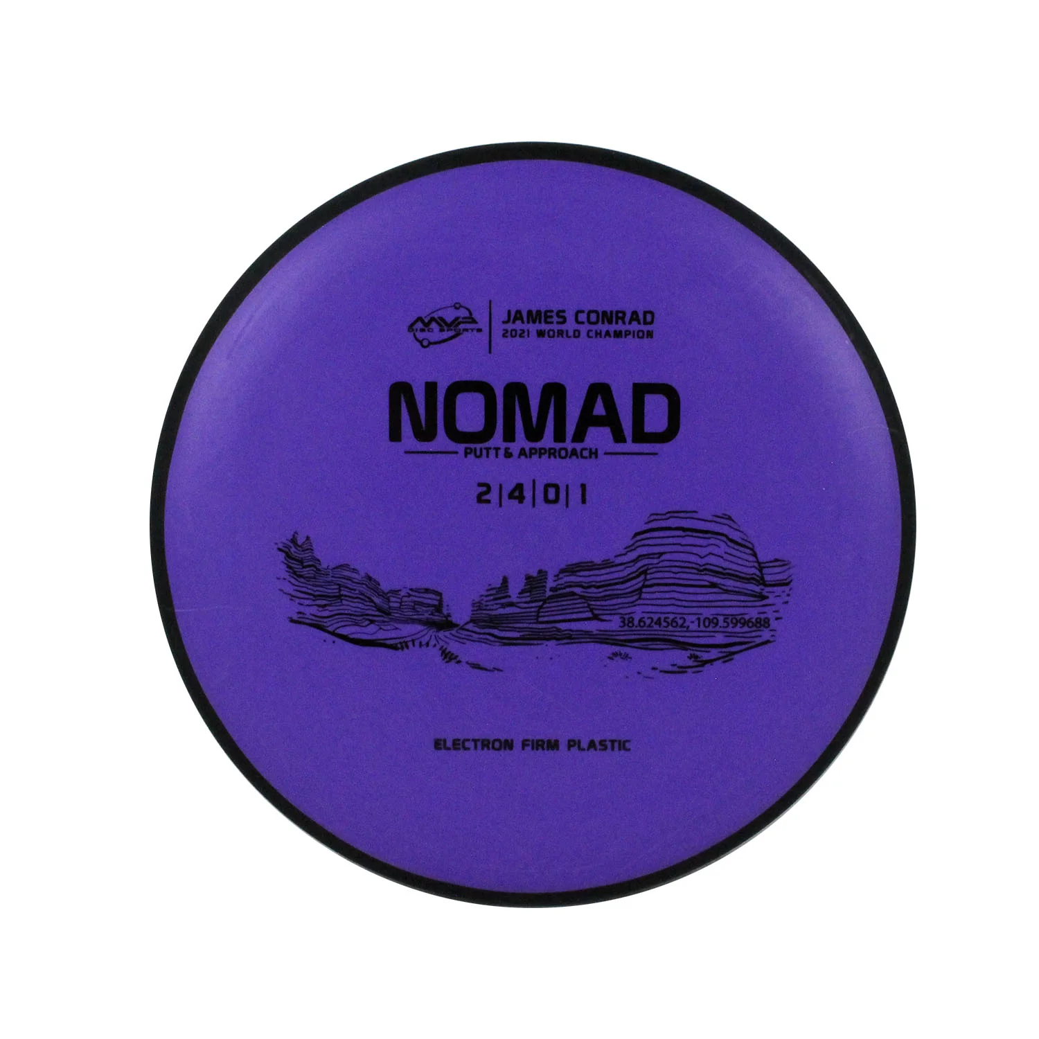 MVP Disc Golf James Conrad Electron Nomad Firm Putter 2/4/0/1.5 - Choose Exact Disc - Image 8
