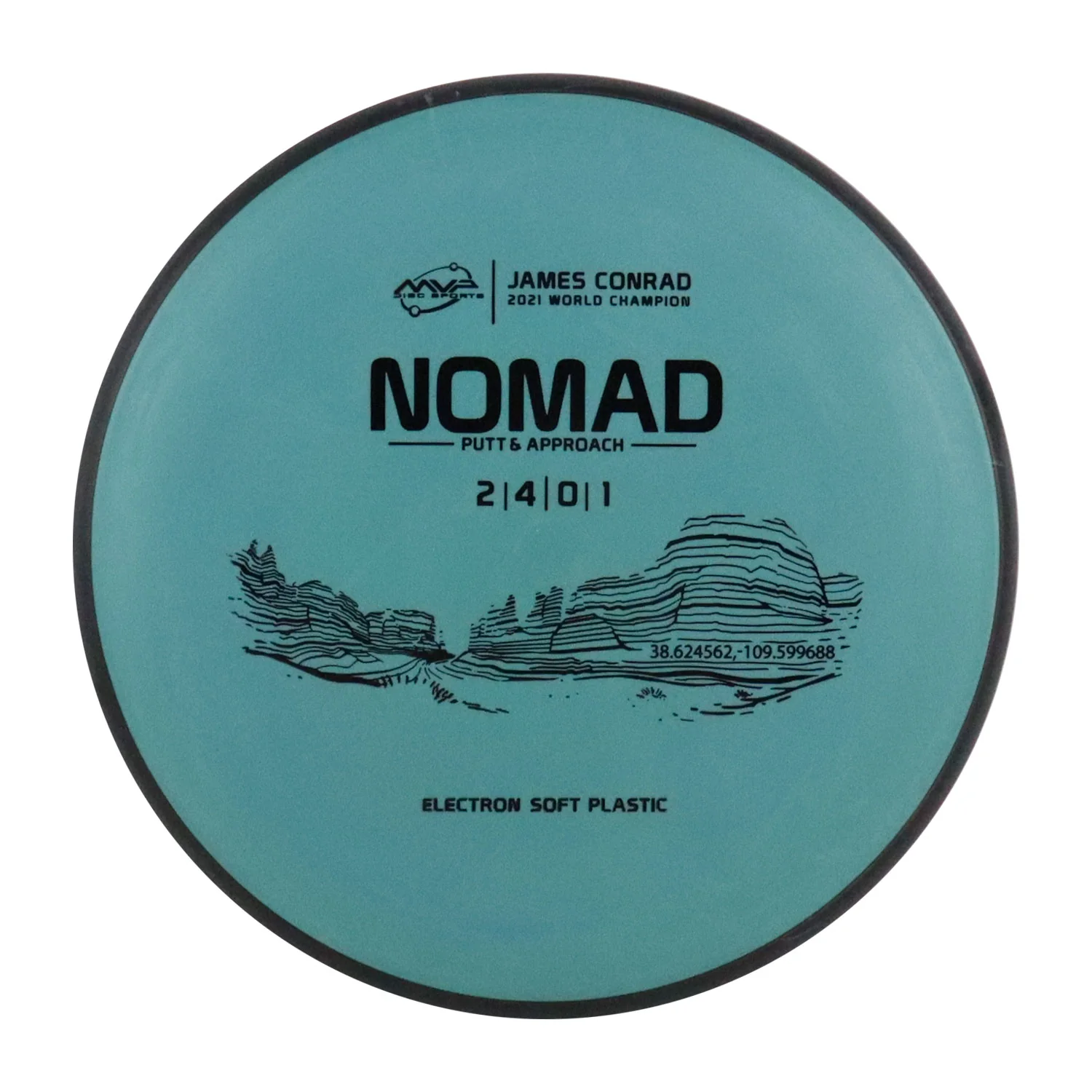 MVP Disc Golf James Conrad Electron Nomad Soft Putter 2/4/0/1.5 - Choose Exact Disc - Image 10