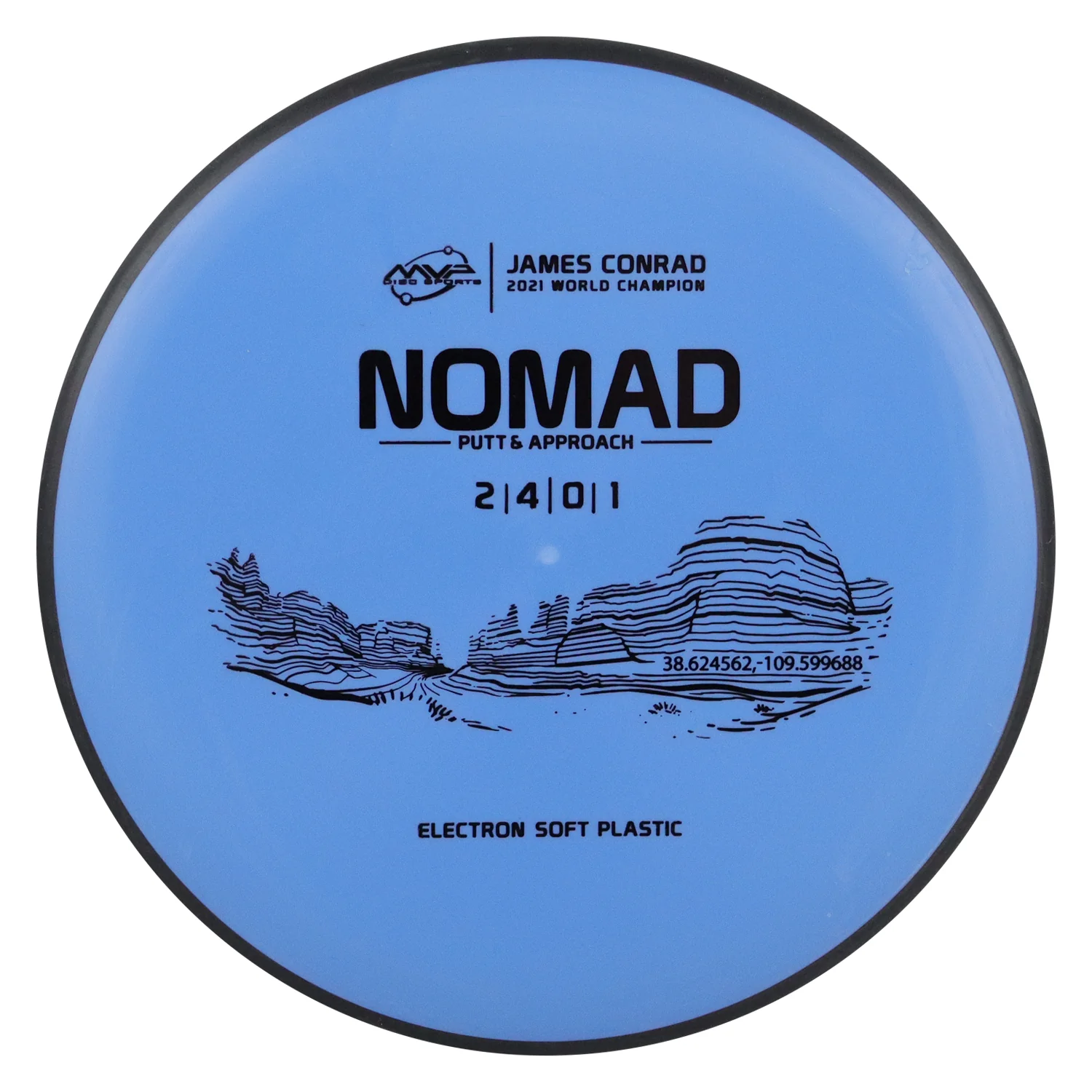 MVP Disc Golf James Conrad Electron Nomad Soft Putter 2/4/0/1.5 - Choose Exact Disc - Image 11
