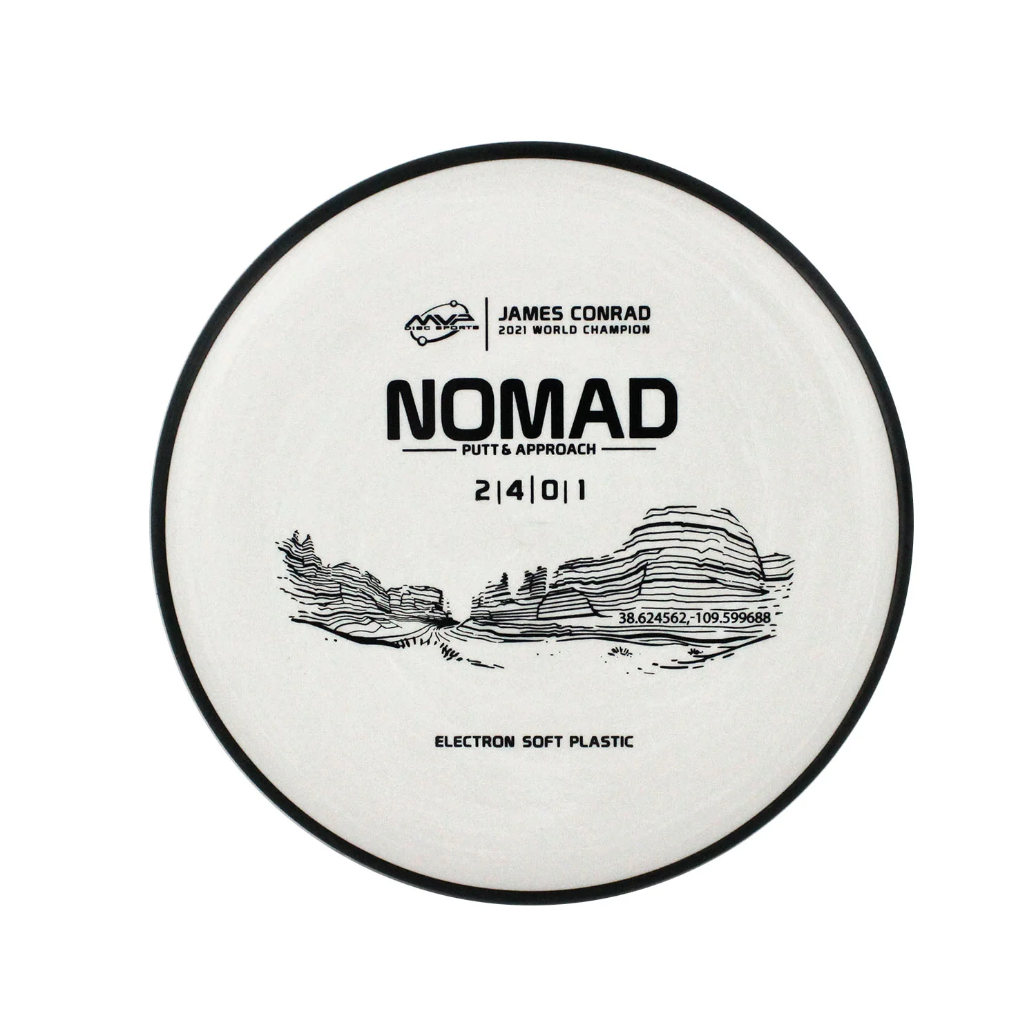 MVP Disc Golf James Conrad Electron Nomad Soft Putter 2/4/0/1.5 - Choose Exact Disc - Image 12