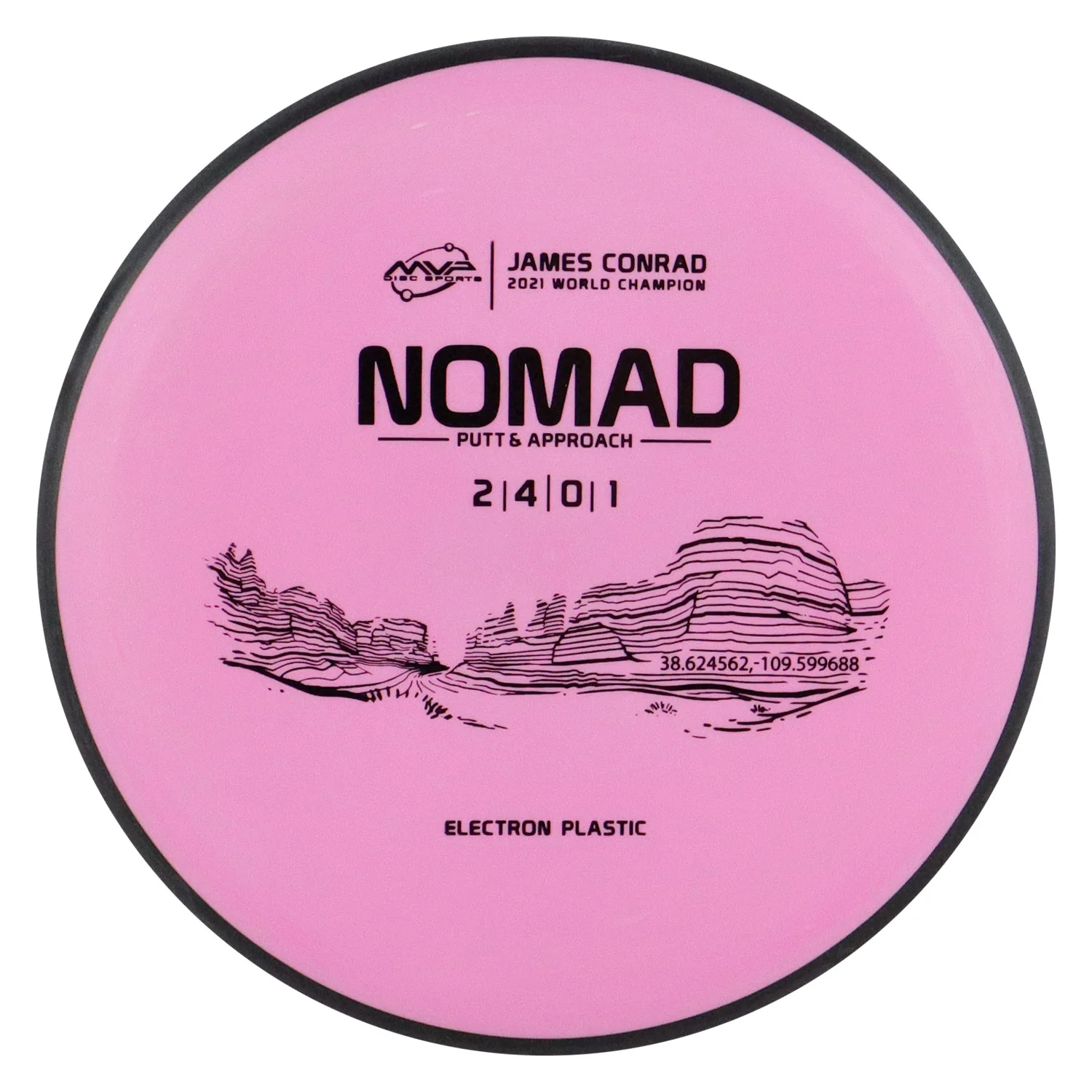 MVP Disc Golf James Conrad Signature Electron Nomad Putter 2/4/0/1.5 - Choose Exact Disc - Image 14