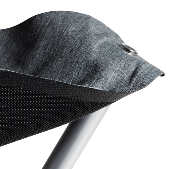 MVP Disc Golf Large Stool - Collapsable Tripod Seat with Strap - Grey - Image 2
