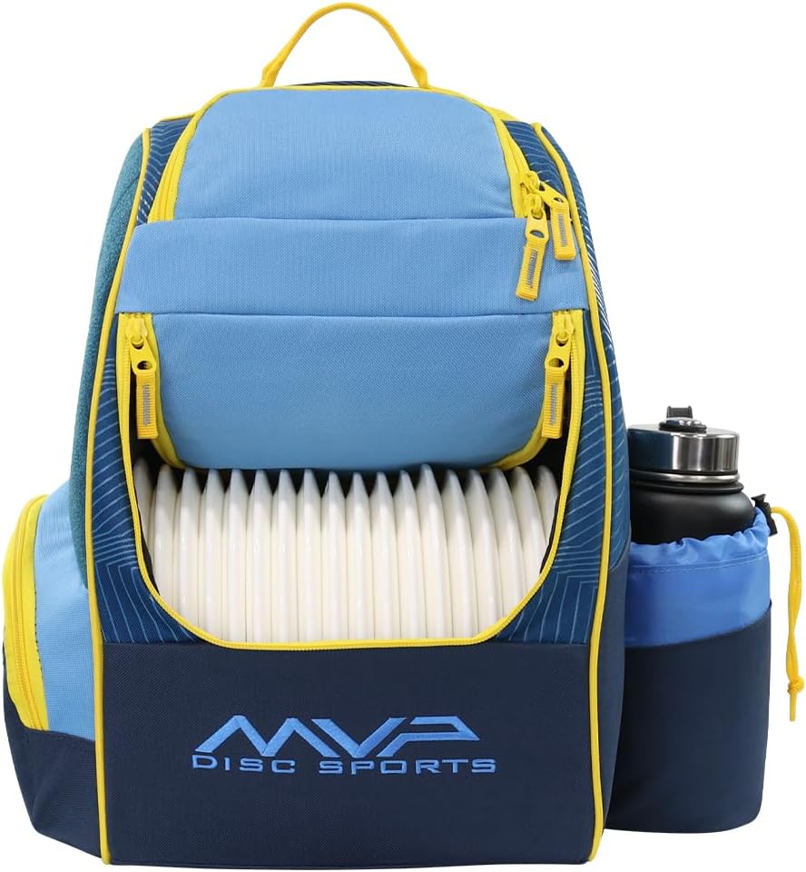 MVP Discs Disc Golf Backpack Bag - Shuttle Backpack - Holds 18-24 Discs - Image 29