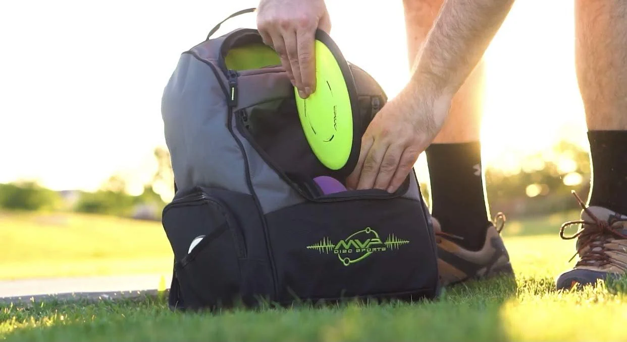 MVP Discs Disc Golf Backpack Bag - Shuttle Backpack - Holds 18-24 Discs - Image 3