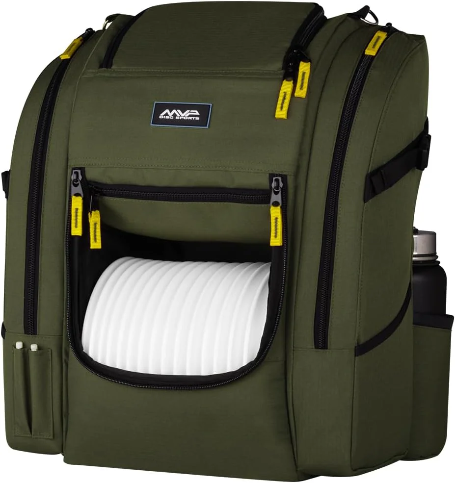 MVP Discs Disc Golf Backpack Bag - Voyager Lite Backpack - Holds 20-22 Discs - Image 15