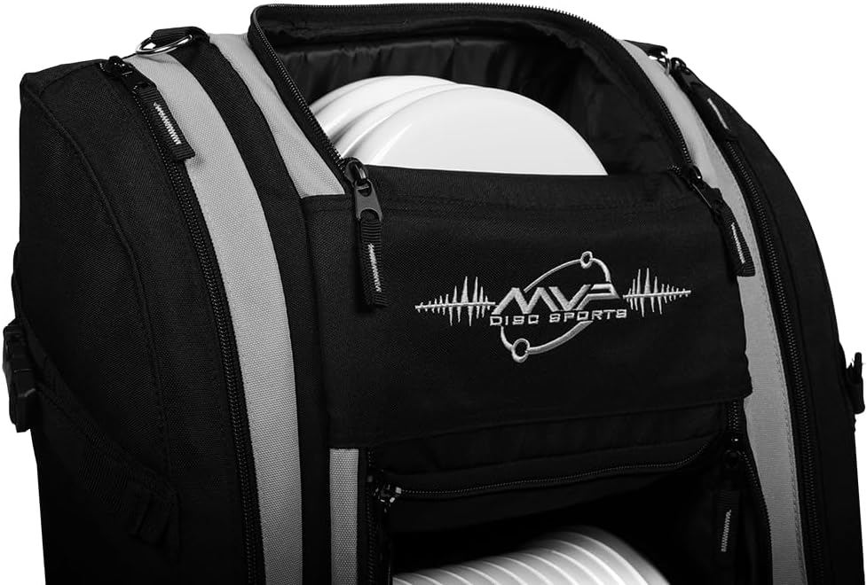 MVP Discs Disc Golf Backpack Bag - Voyager Lite Backpack - Holds 20-22 Discs - Image 22