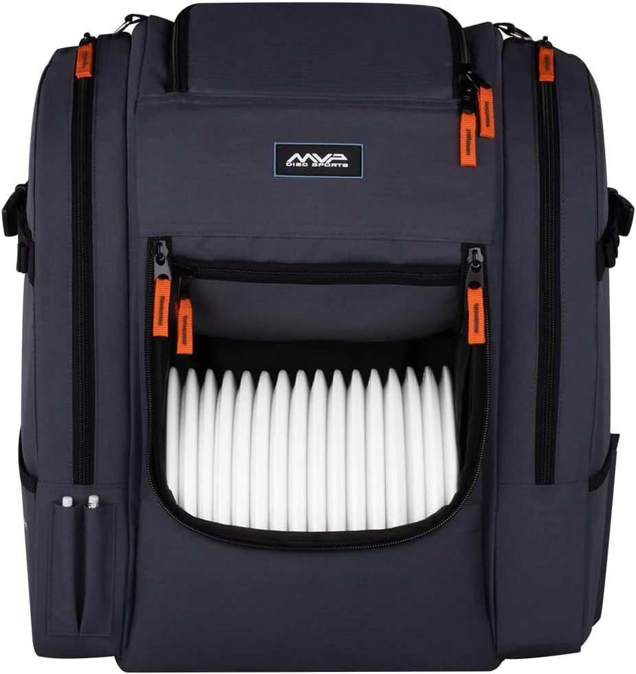 MVP Discs Disc Golf Backpack Bag - Voyager Lite Backpack - Holds 20-22 Discs - Image 8