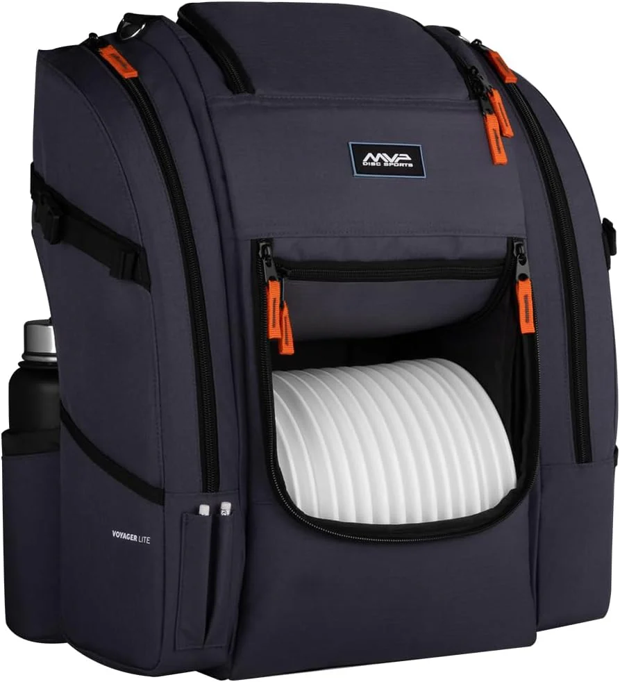 MVP Discs Disc Golf Backpack Bag - Voyager Lite Backpack - Holds 20-22 Discs - Image 9