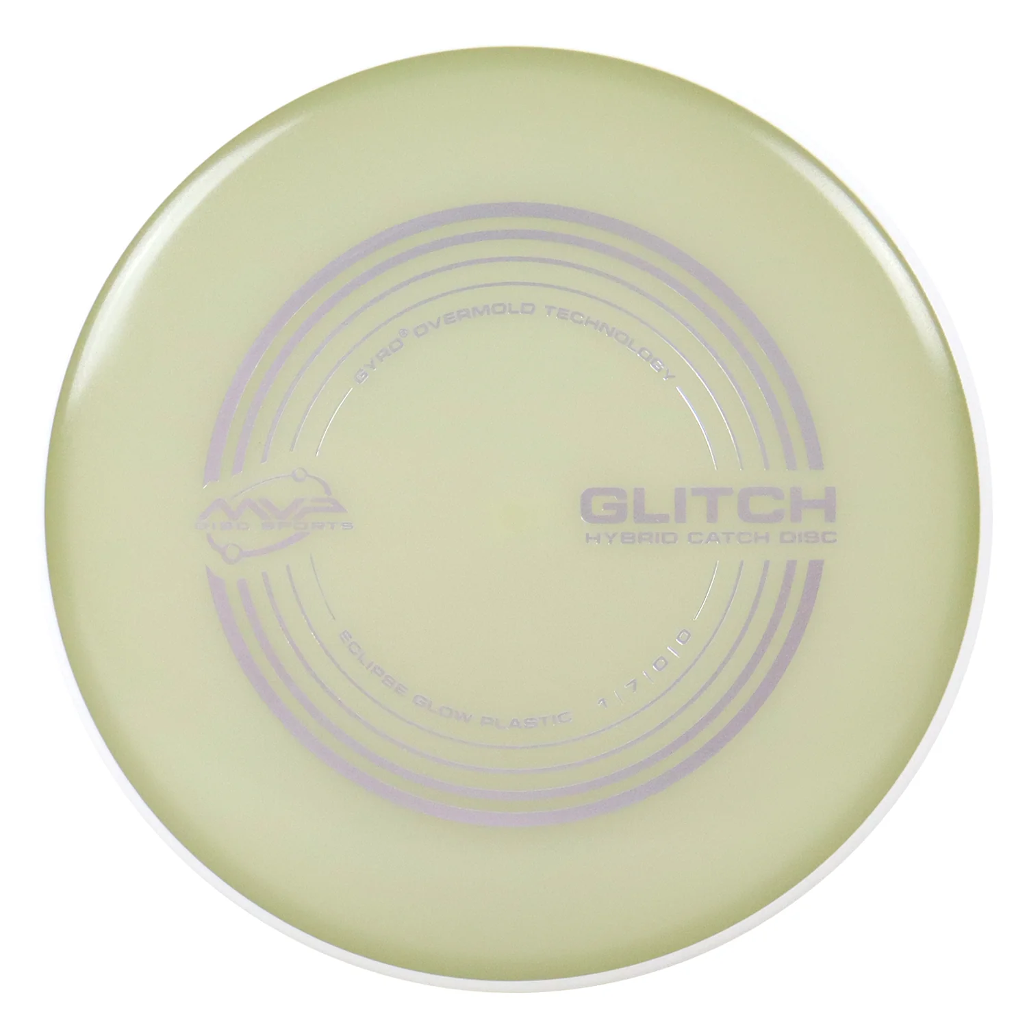 MVP Discs Sports Eclipse Glow Glitch Hybrid Catch Putter 1/7/0/0 - Choose Exact Disc - Image 9