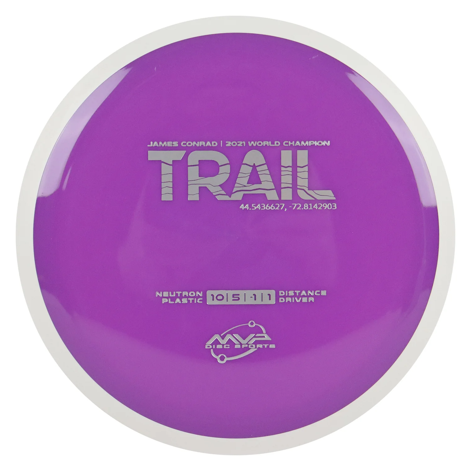 MVP Discs Sports Project Lab Coat James Conrad Neutron Trail Distance Driver 10/5/-1/1 - Choose Exact Disc - Image 21