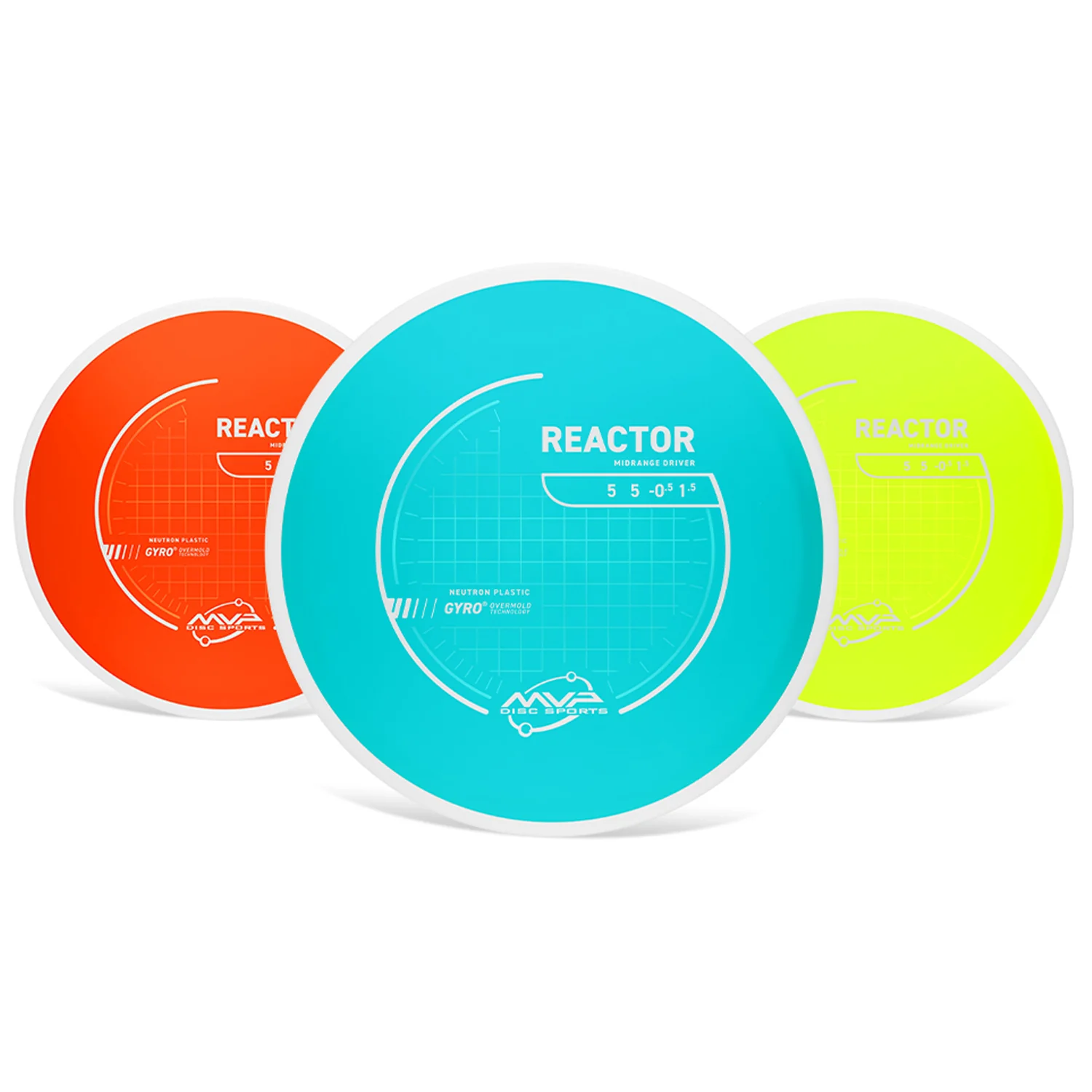 MVP Discs Sports Project Lab Coat Neutron Reactor Midrange 5/5/-0.5/1.5 - Choose Exact Disc
