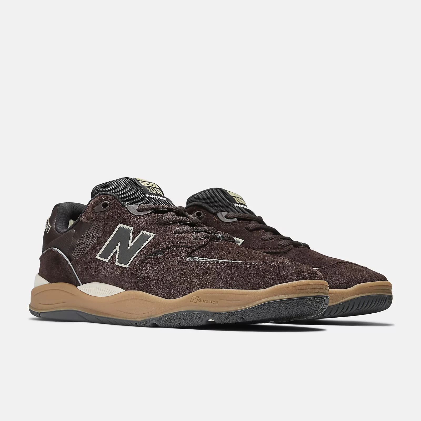 New Balance Numeric Skateboard Shoes 1010 Tiago Lemos Brown/Gum - Image 2