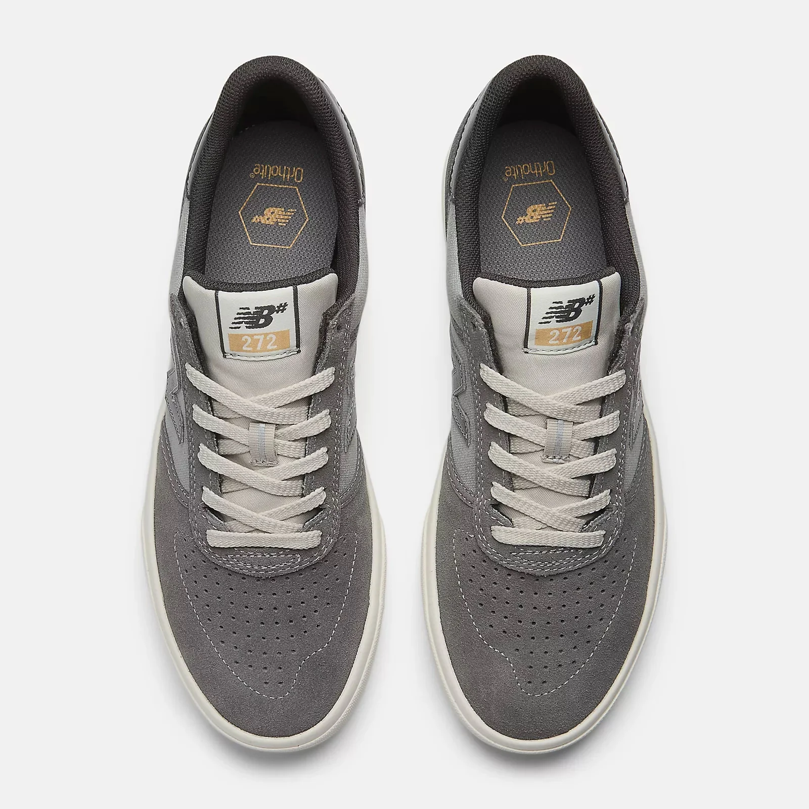 New Balance Numeric Skateboard Shoes 272 Grey/Black - Image 4