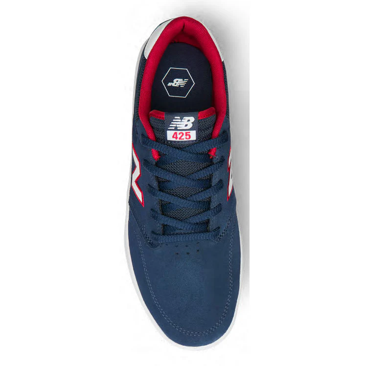 New Balance Numeric Skateboard Shoes 425 Navy/Red - Image 2