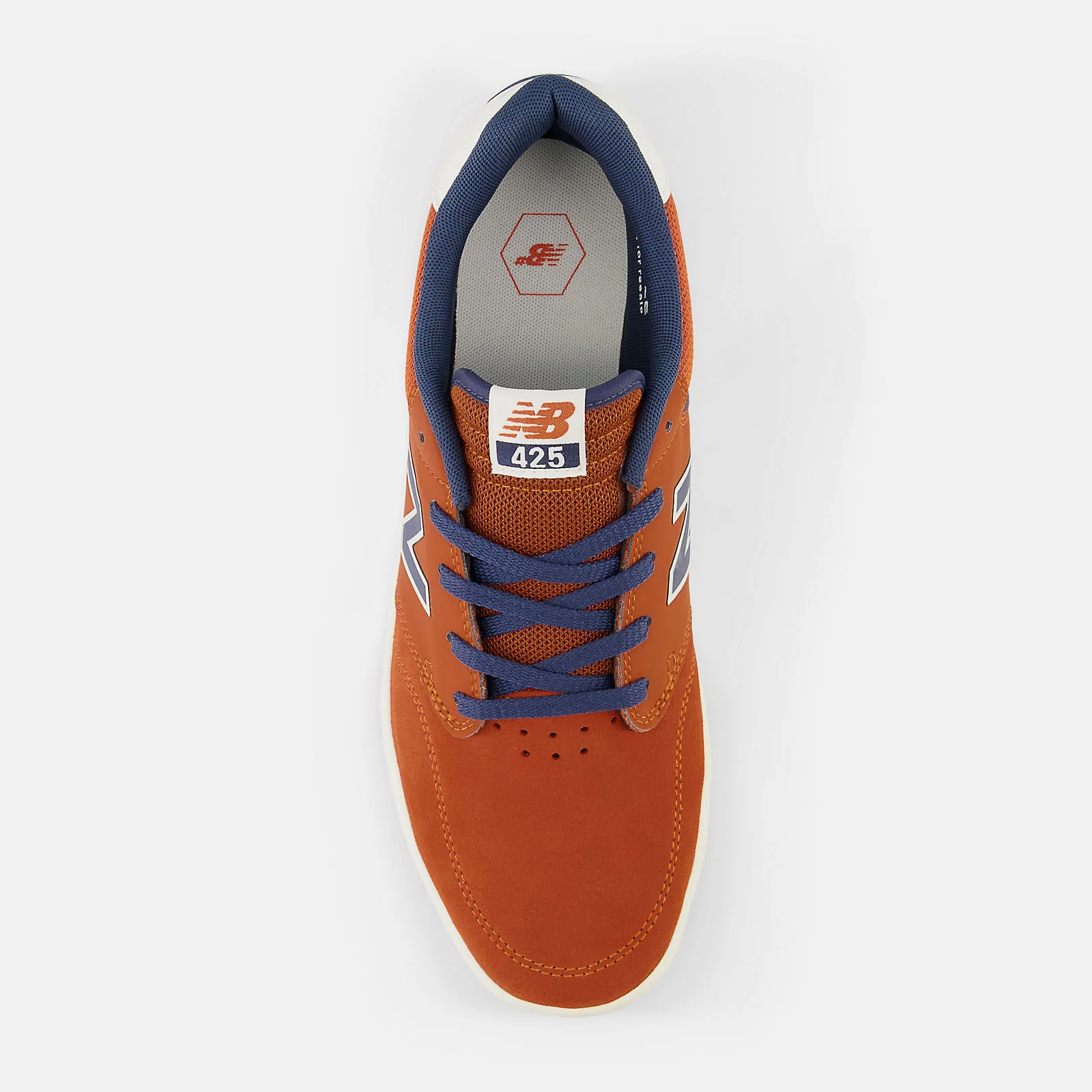 New Balance Numeric Skateboard Shoes 425 Rust/Navy - Image 4