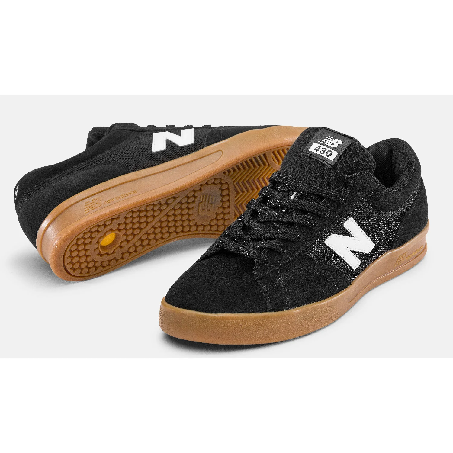 New Balance Numeric Skateboard Shoes 430 Black/Gum - Image 2