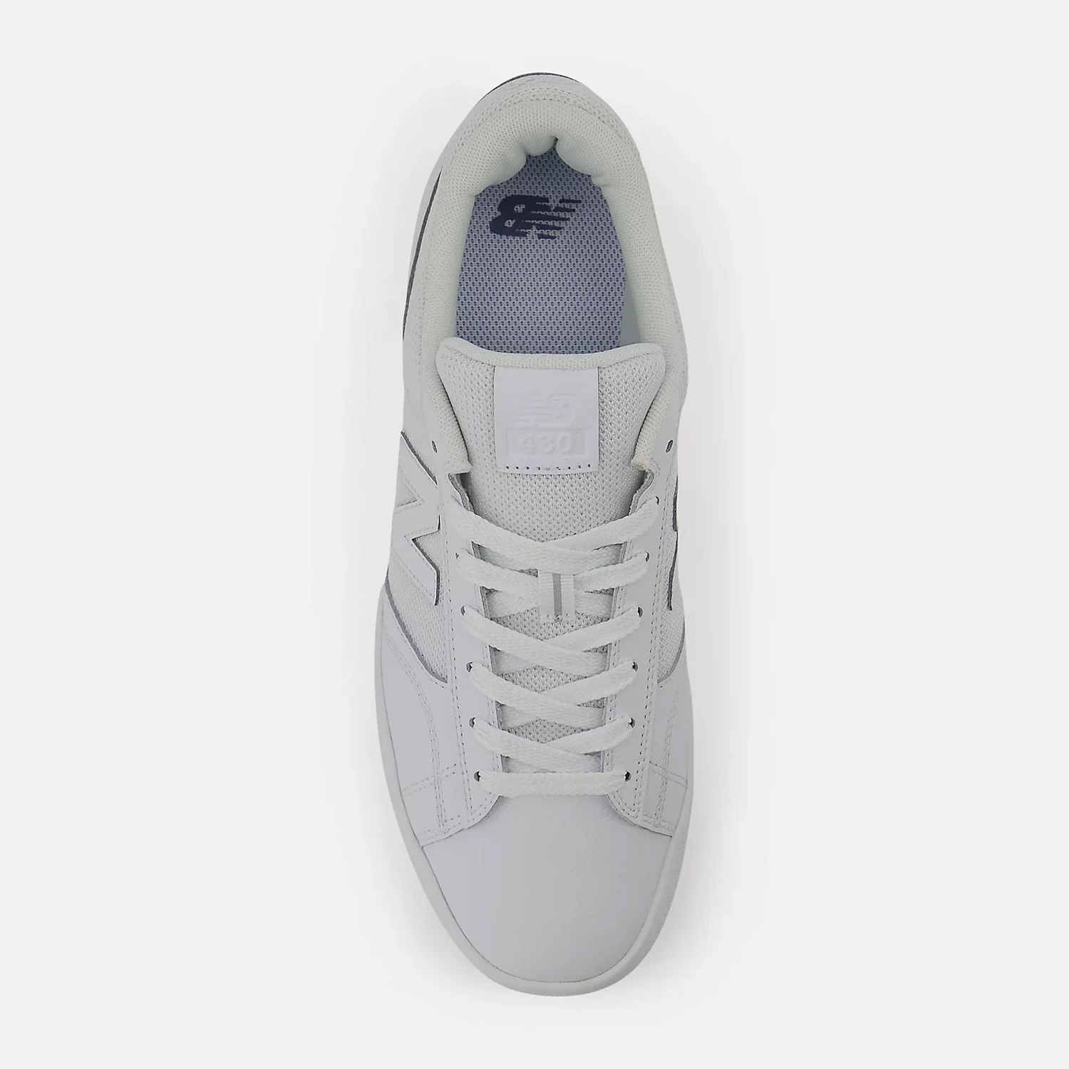 New Balance Numeric Skateboard Shoes 430 White/White - Image 4