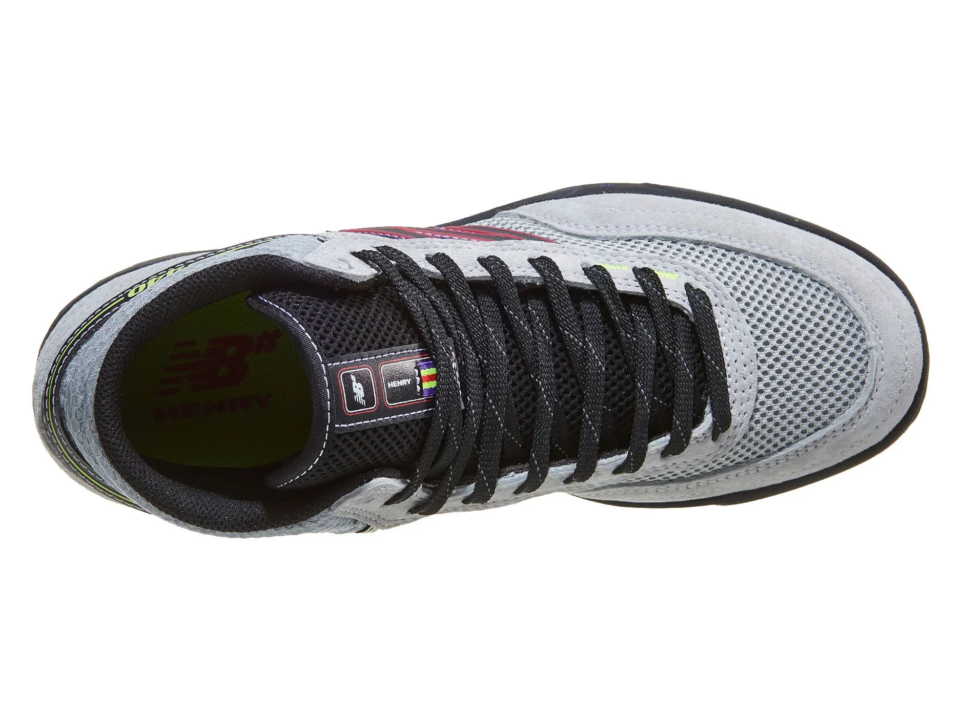 New Balance Numeric Skateboard Shoes 440 High Justin Henry Grey/Purple - Image 4