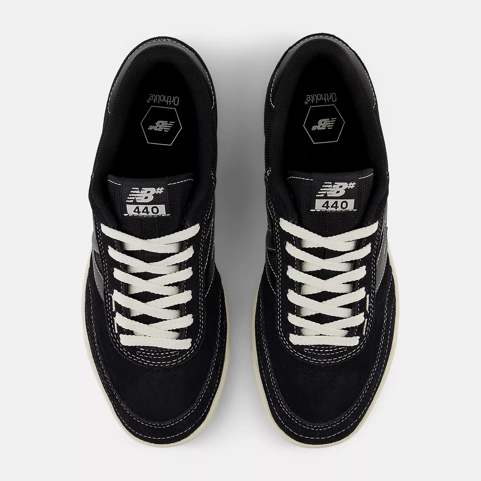 New Balance Numeric Skateboard Shoes 440 V2 Black/Sea Salt - Image 4