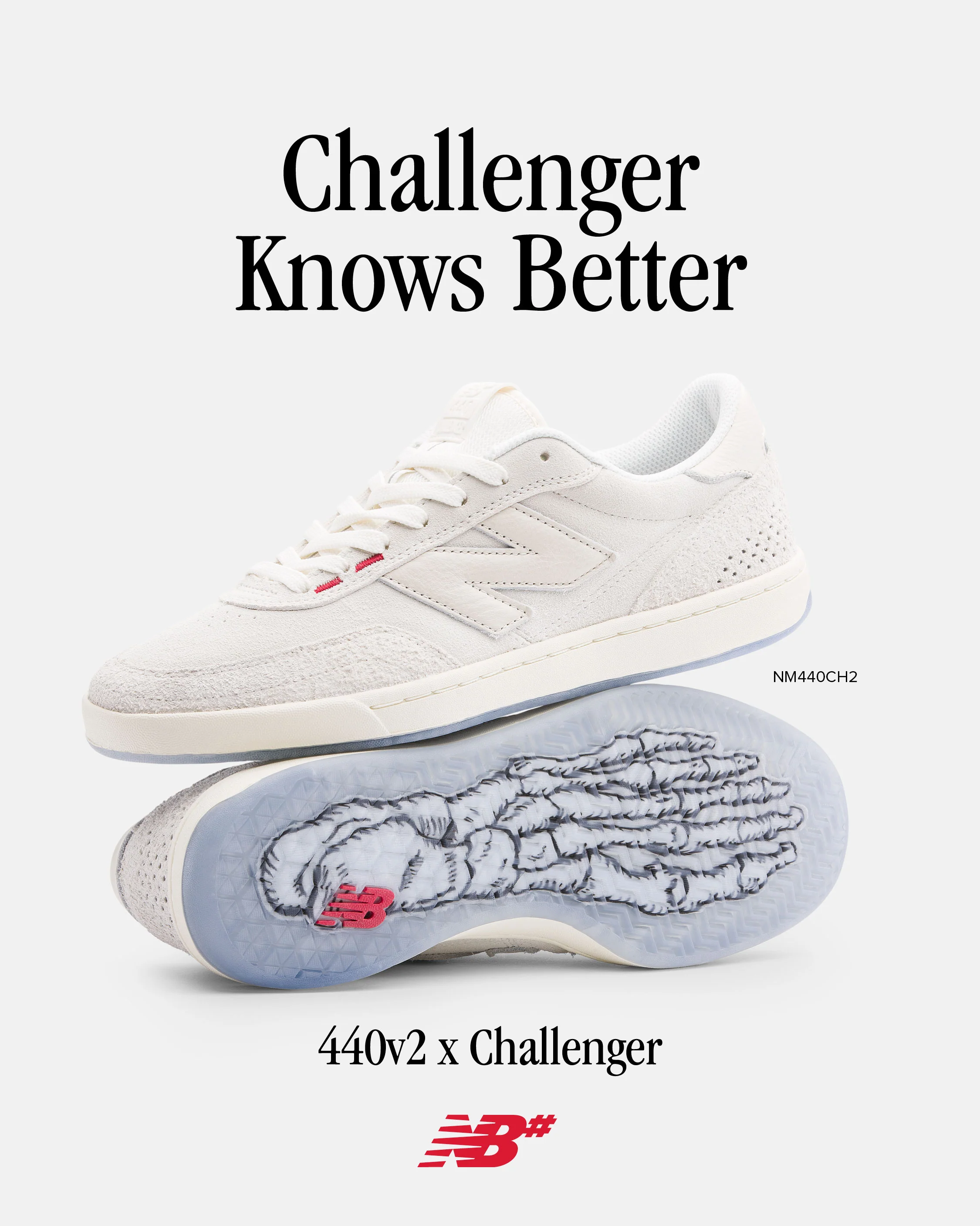 New Balance Numeric Skateboard Shoes 440 V2 Challenger Limited Edition - Image 6