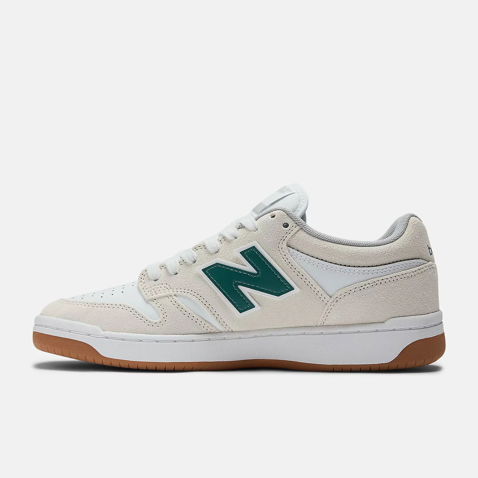 New Balance Numeric Skateboard Shoes 480 Sea Salt/Vintage Teal - Image 3