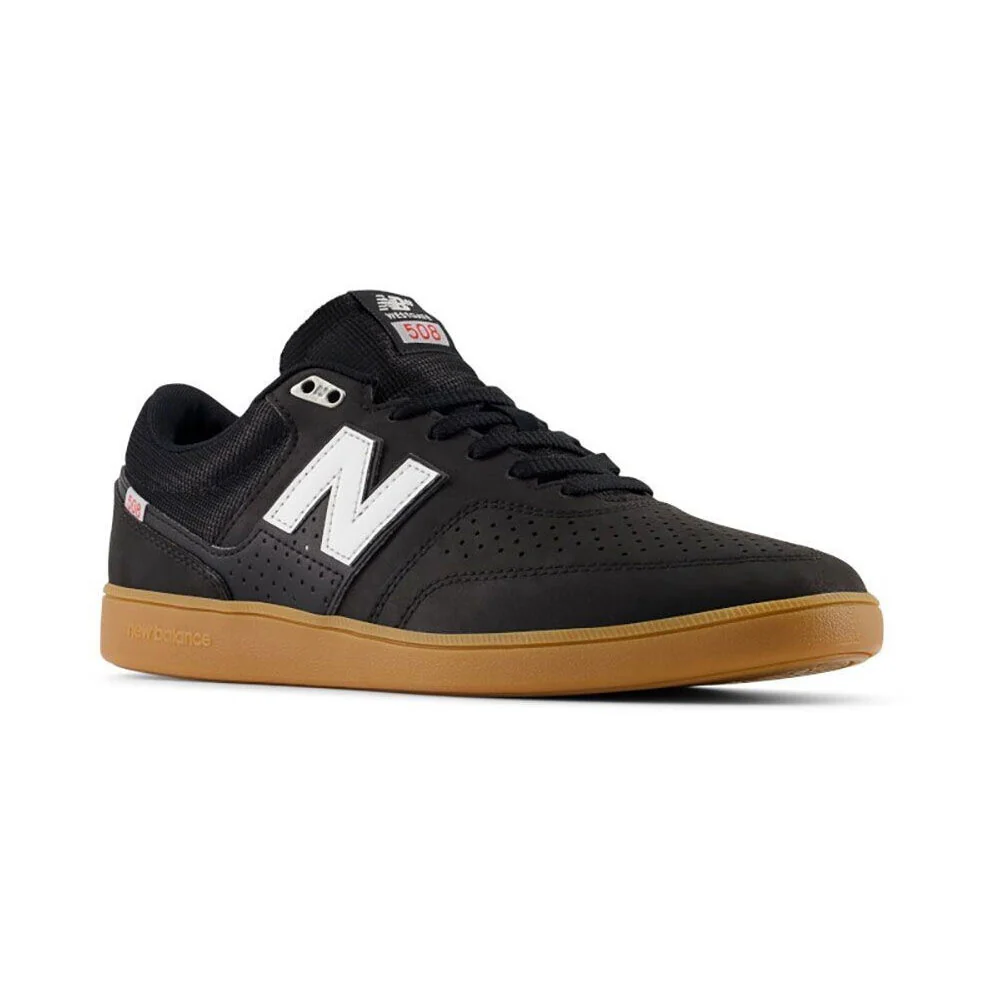 New Balance Numeric Skateboard Shoes 508 Brandon Westage Black/Gum - Image 4