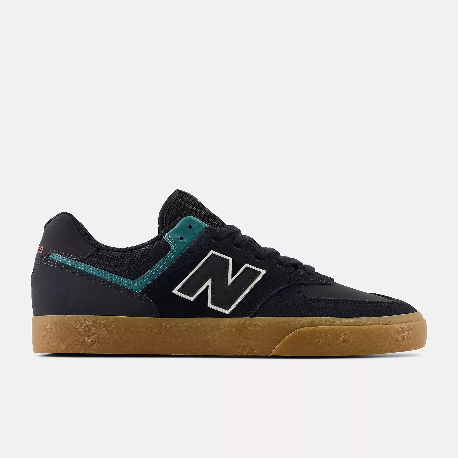 New Balance Numeric Skateboard Shoes 574 Vulc Black/Vintage Teal