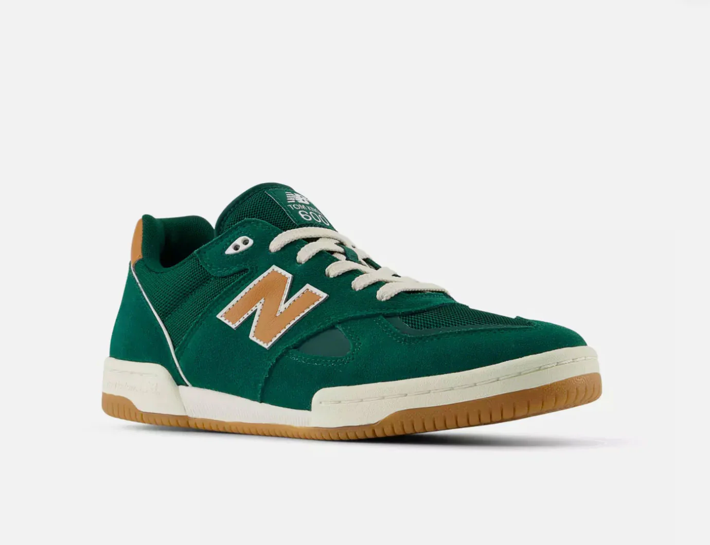 New Balance Numeric Skateboard Shoes 600 Tom Knox Green/Ginger - Image 3