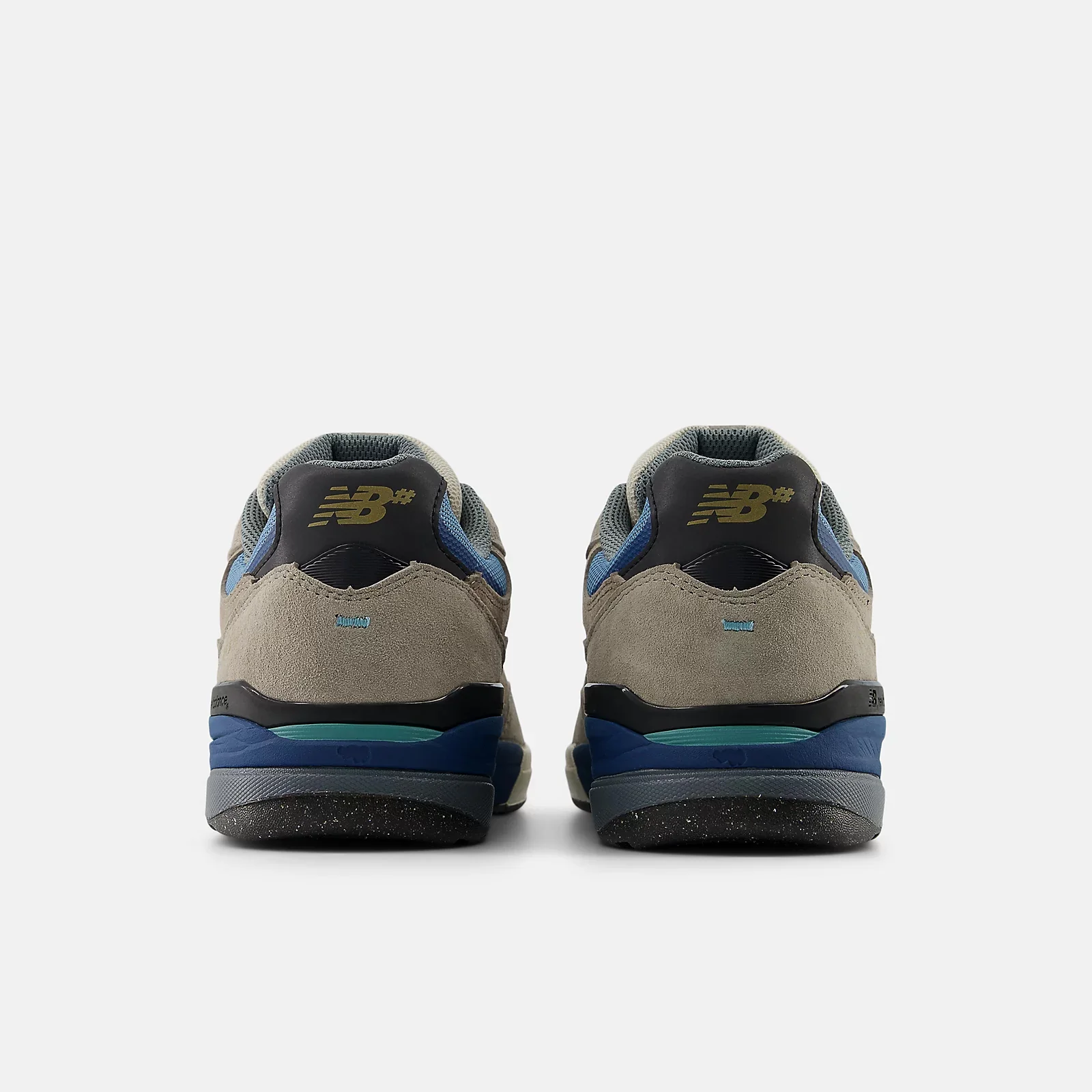 New Balance Numeric Skateboard Shoes Andrew Reynolds 933 Mushroom/Light Blue - Image 5