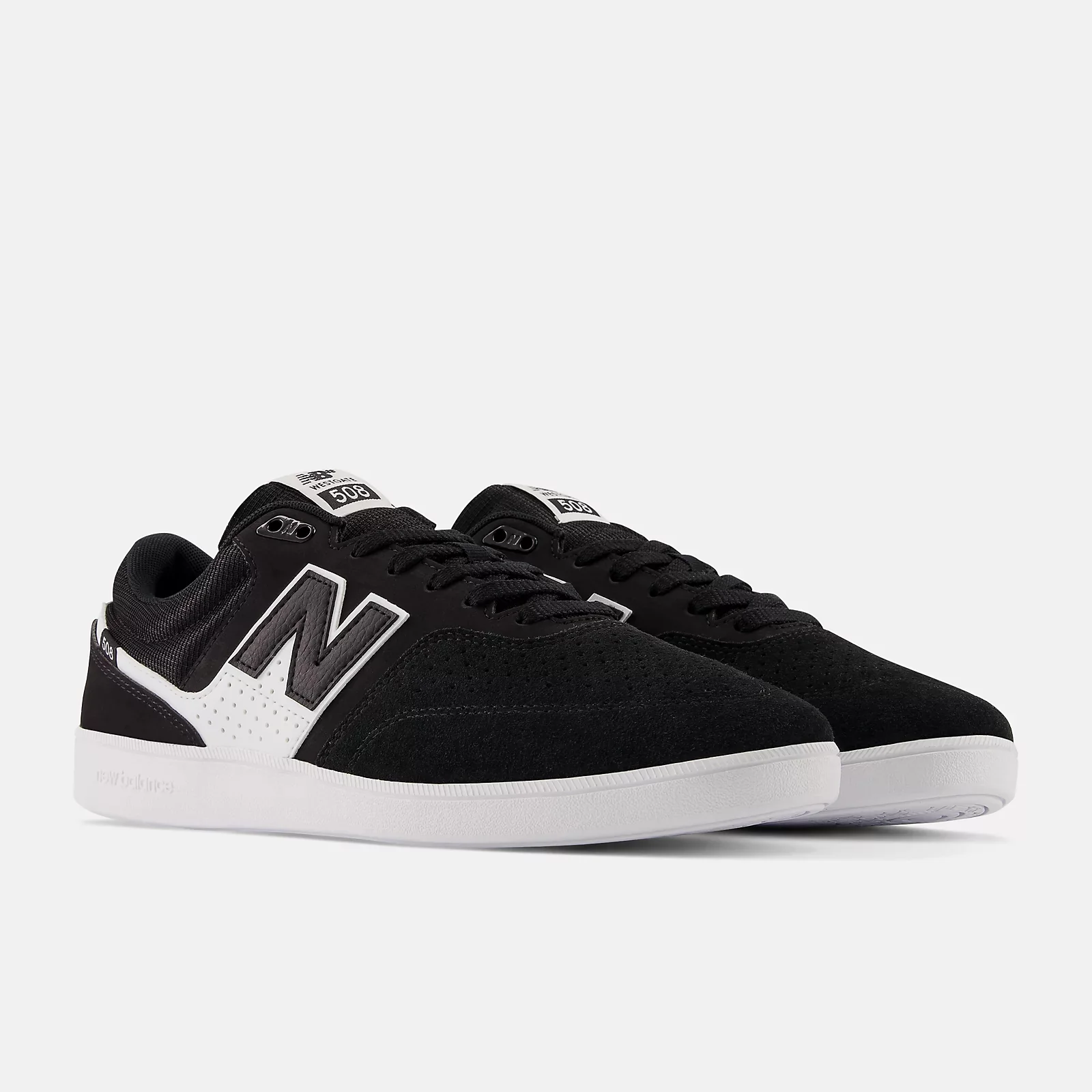 New Balance Numeric Skateboard Shoes Brandon Westgate 508 Black/White - Image 2