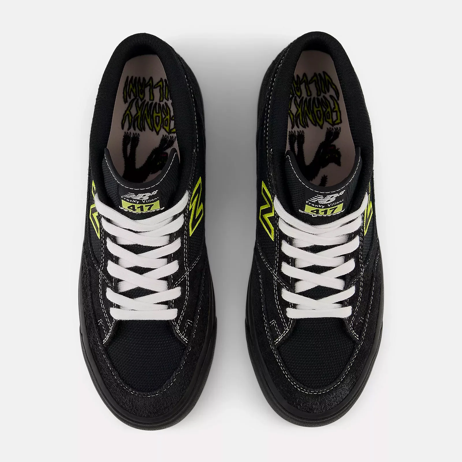 New Balance Numeric Skateboard Shoes Franky Villani 417 Black/Black Halloween - Image 3