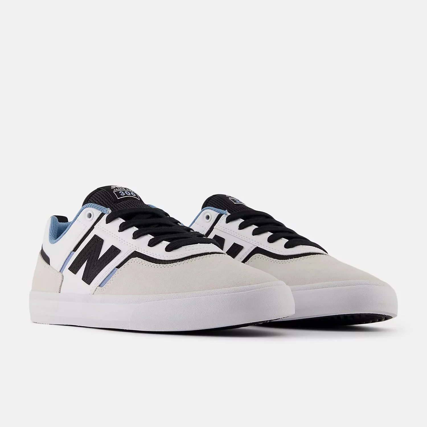 New Balance Numeric Skateboard Shoes Jamie Foy 306 Light Grey/White - Image 2