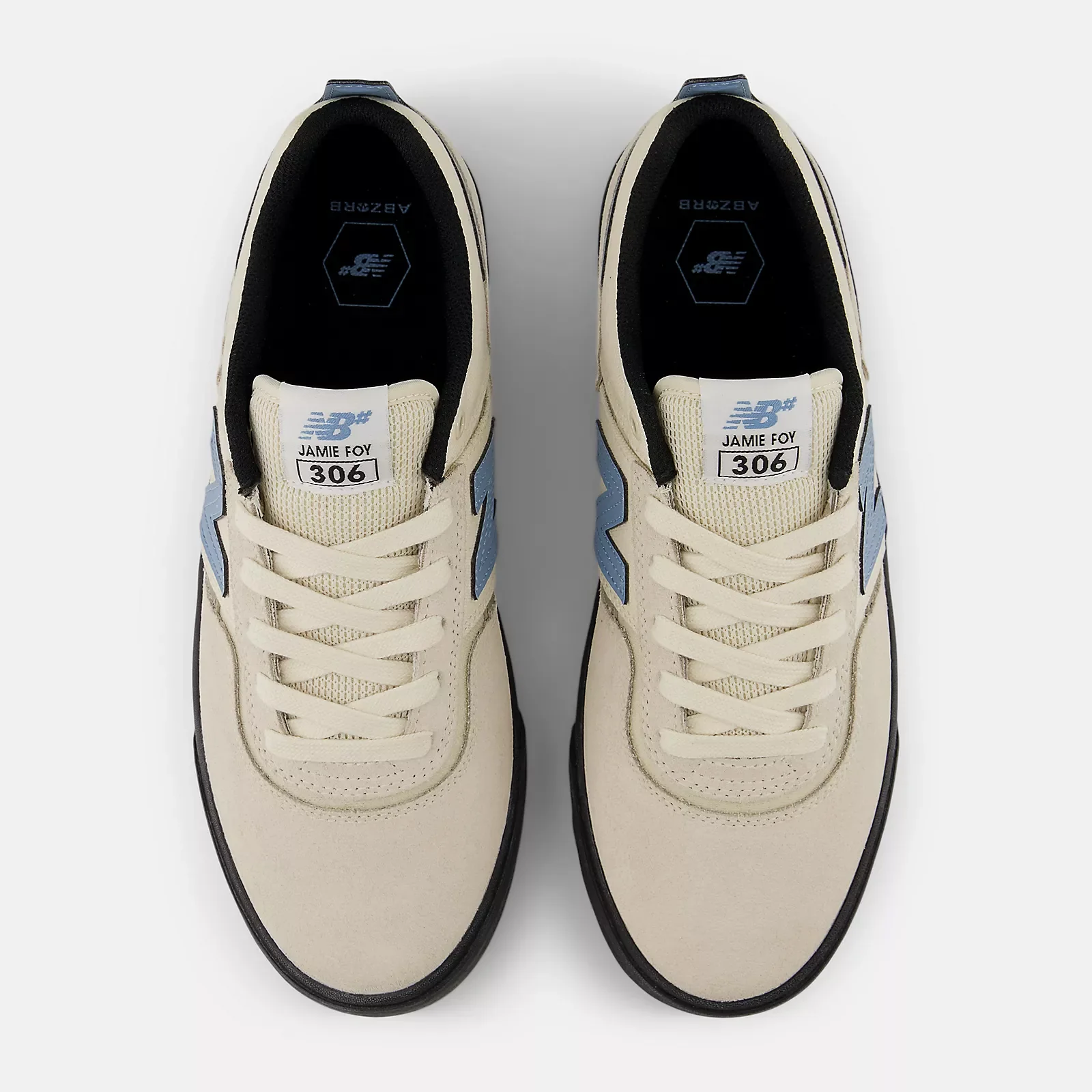 New Balance Numeric Skateboard Shoes Jamie Foy 306 Sea Salt/Black - Image 4