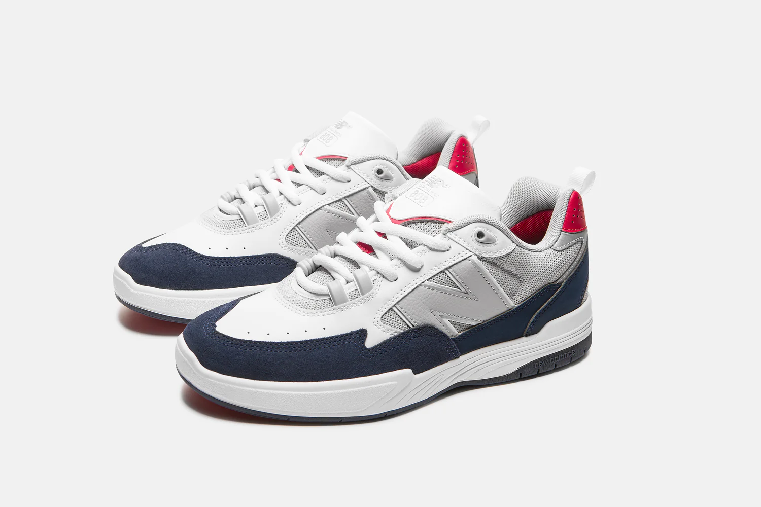 New Balance Numeric Skateboard Shoes Tiago Lemos 808 White/Navy - Image 2