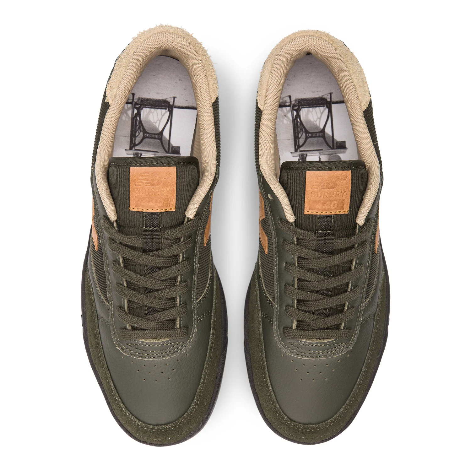 New Balance Numeric Skateboard Shoes Tyler Surrey 440 Green/Black - Image 4
