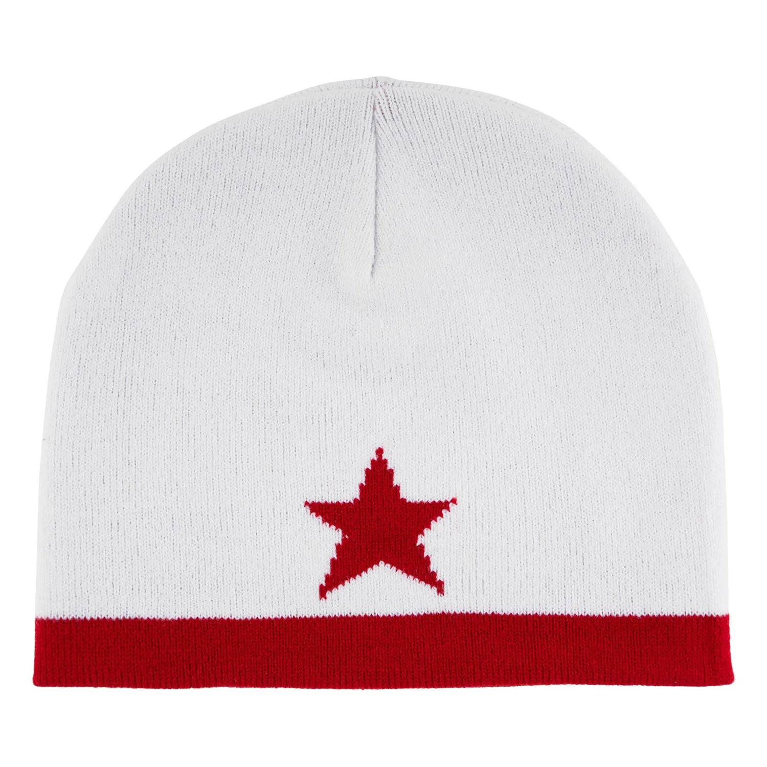 Nor Cal Beanie Republic Skull Cap White - Image 2