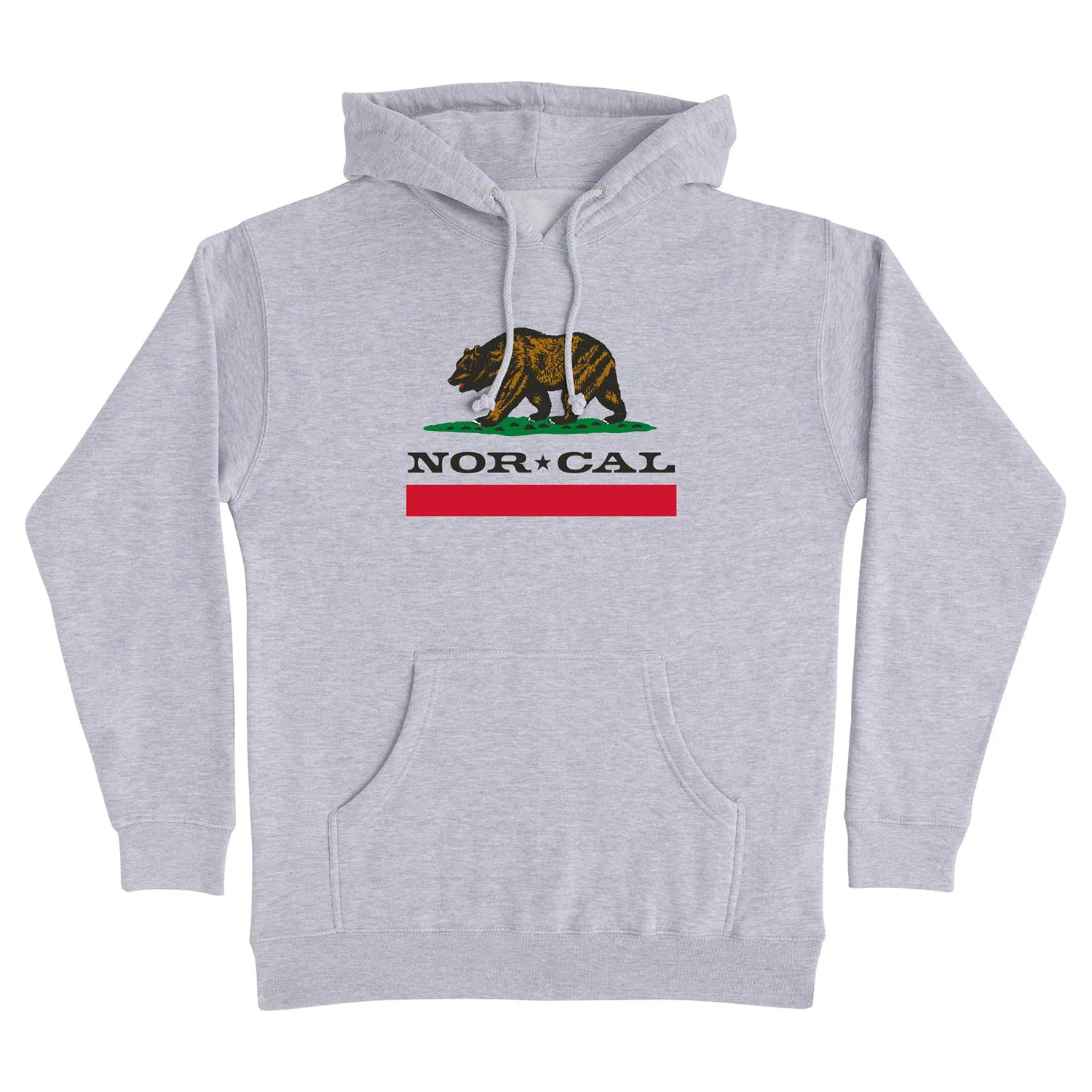 Nor Cal Hoody Republic 2 Pullover Grey Heather