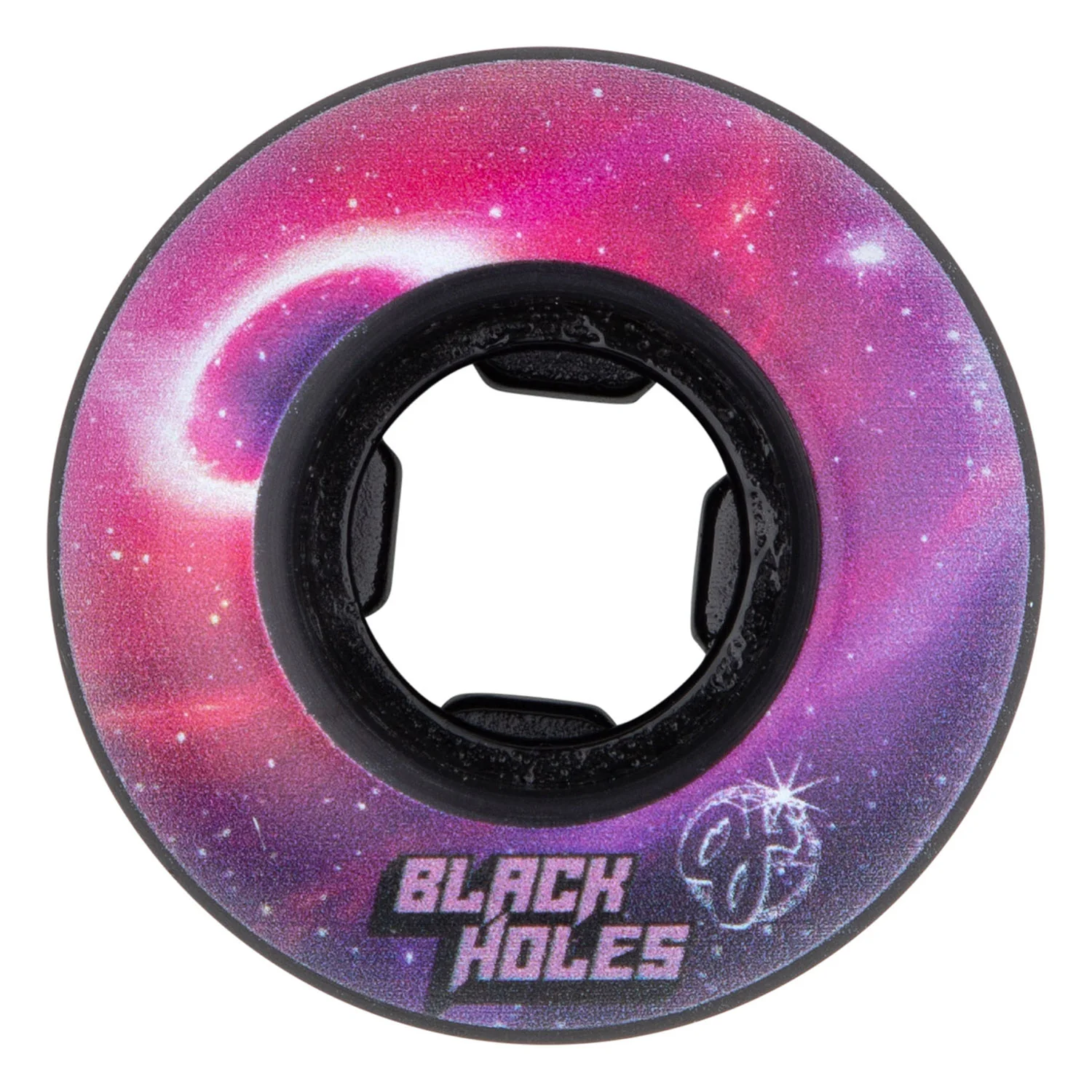 OJ Skateboard Wheels and Independent Bearings Combo 45mm Black Holes Mini Chubbies 99A - Image 2
