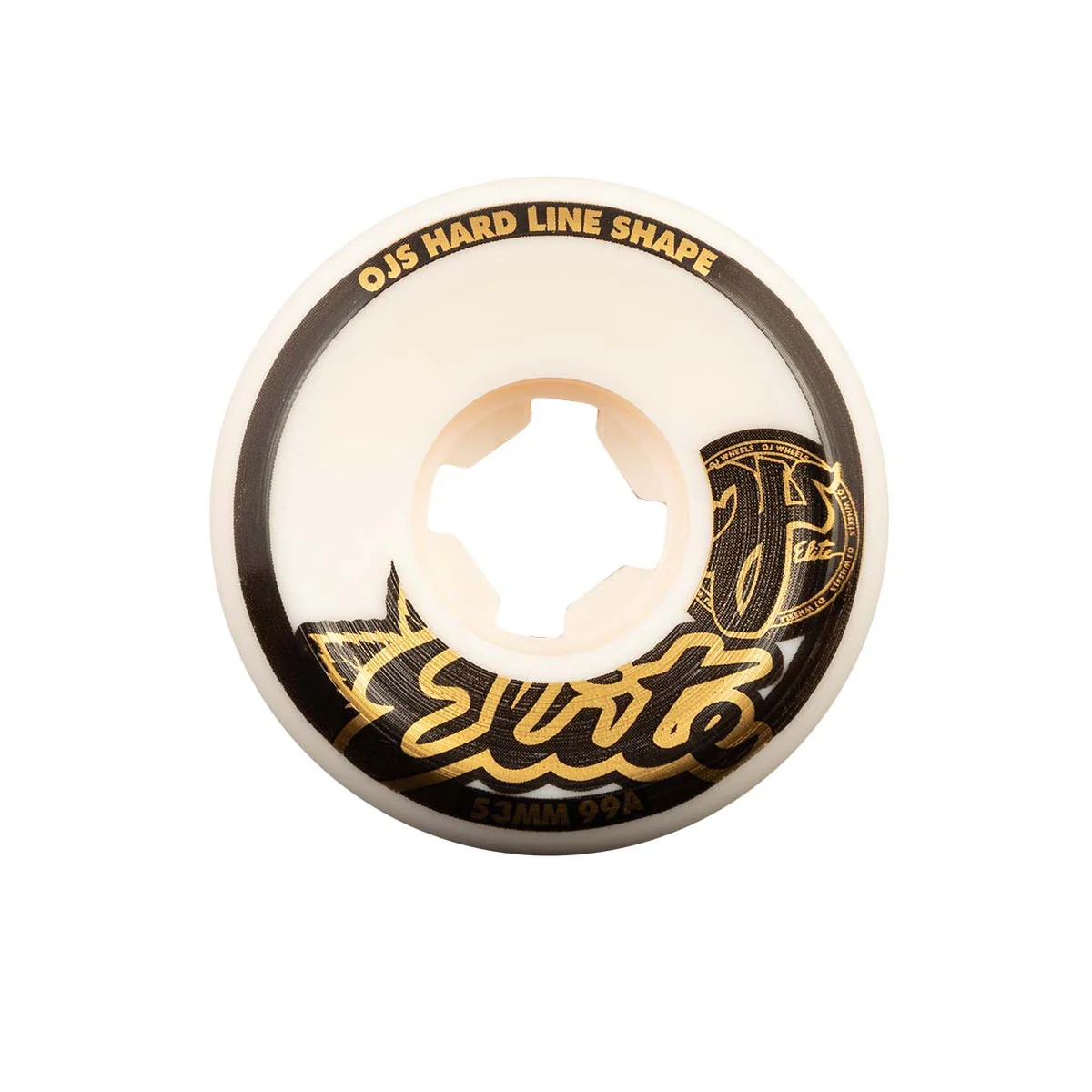 OJ Skateboard Wheels and Independent Bearings Combo 53mm Elite Hardline 99A - Image 2