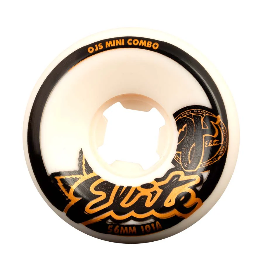 OJ Skateboard Wheels and Independent Bearings Combo 56mm Elite Mini Combo 101A - Image 2