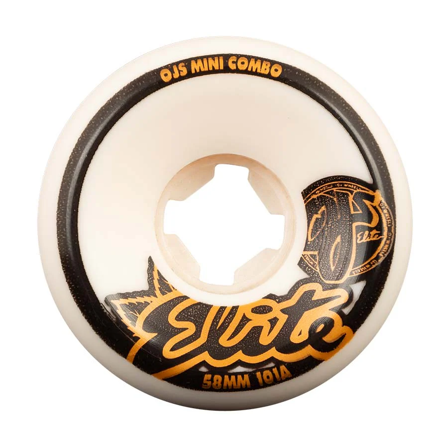 OJ Skateboard Wheels and Independent Bearings Combo 58mm Elite Mini Combo 101A - Image 2