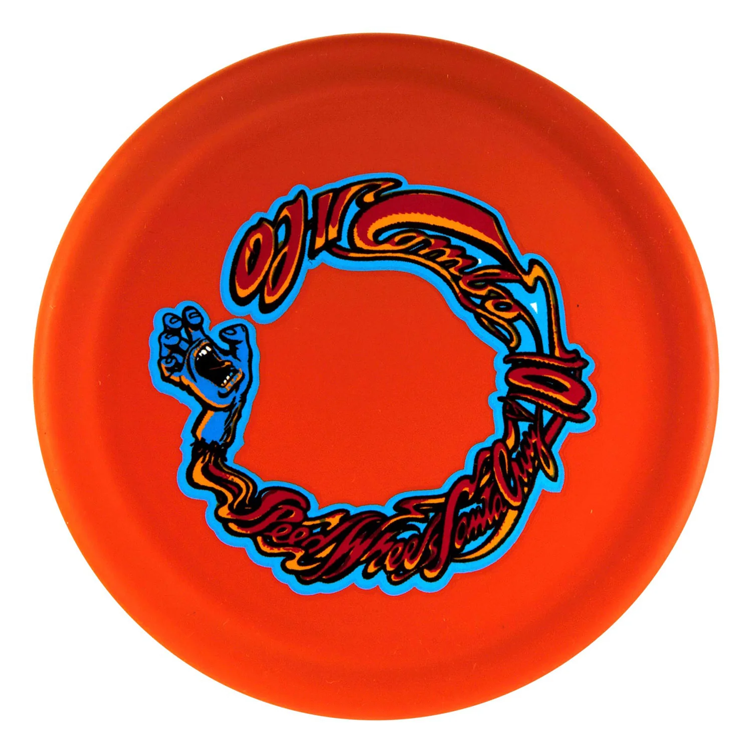 OJ Wheels Glass Speed Wheels Screaming Hand Pint Orange - Image 2
