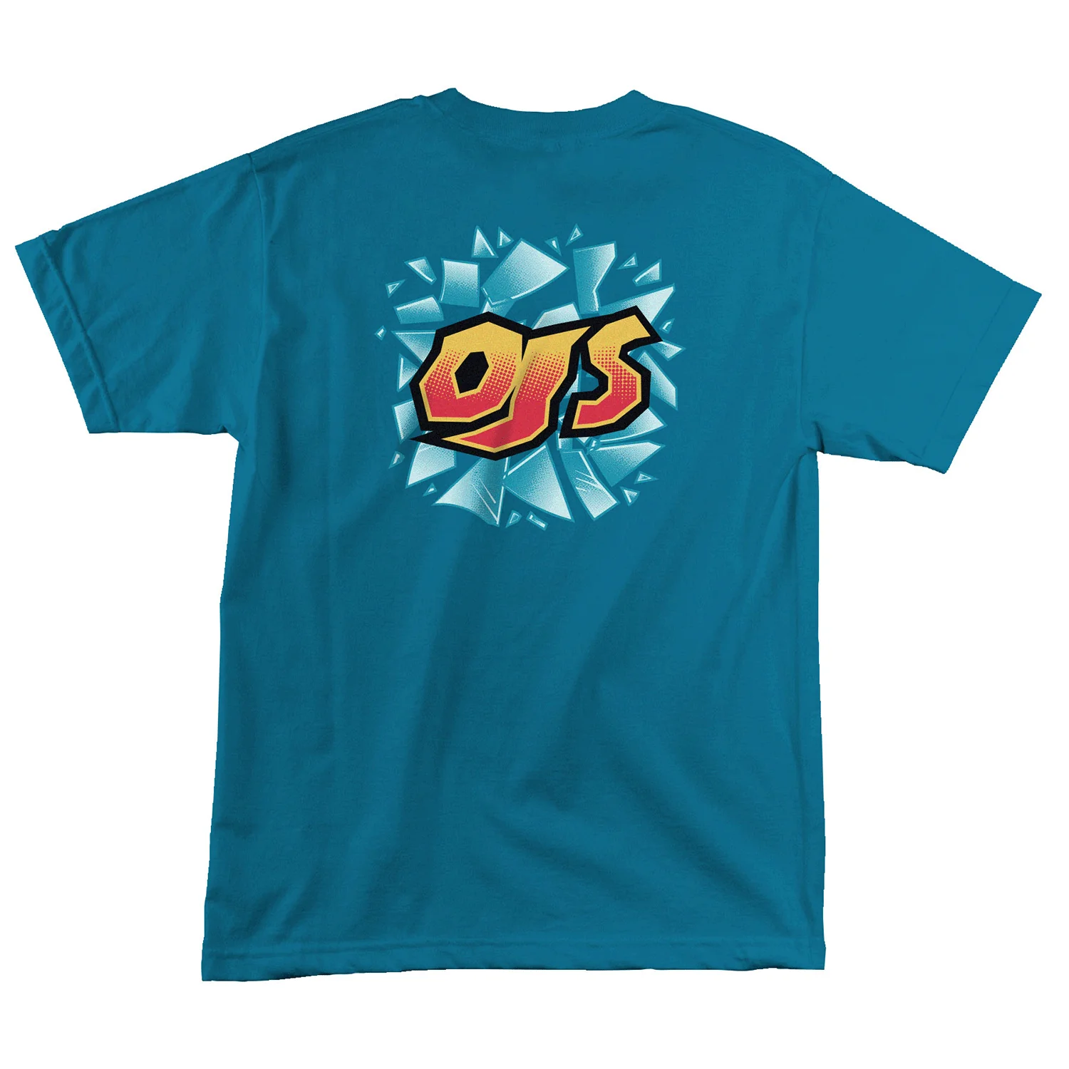 OJ Wheels Shirt Glass Galapagos Blue - Image 2